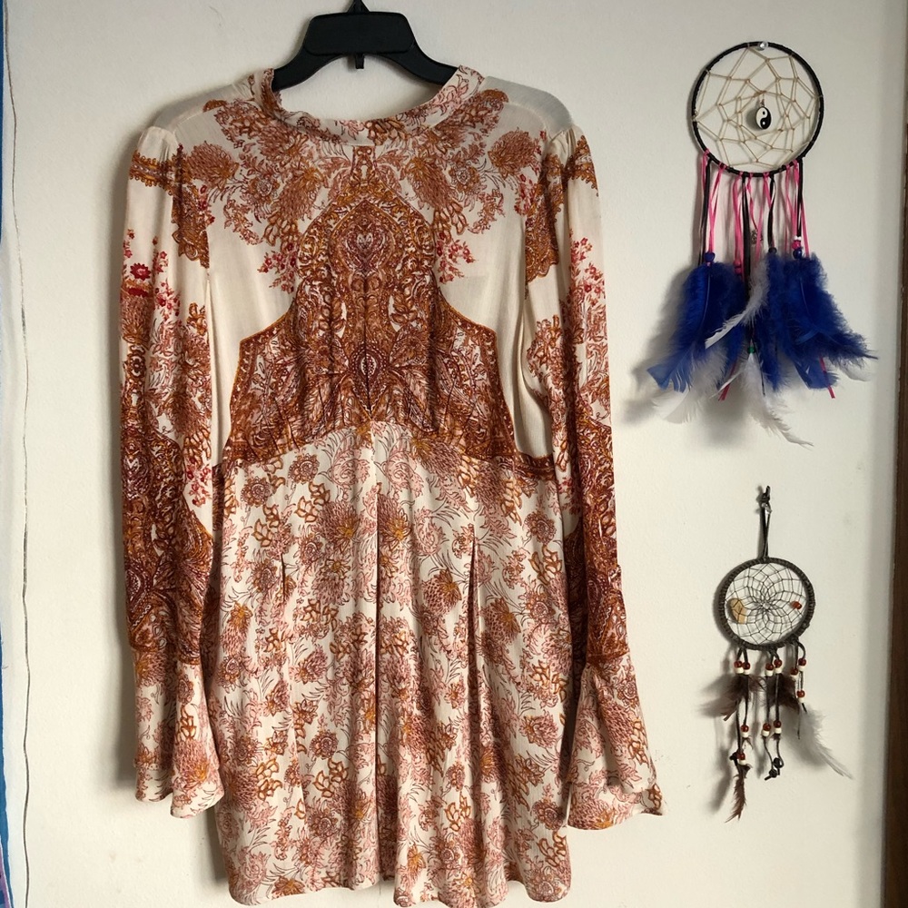 Free People• Lady Luck Print Tunic/Dress
